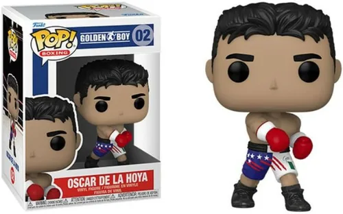 Miniatura 3 de Funko Boxeo - Oscar De La Hoya Pop! Figura de vinilo (incluye funda protectora compatible con caja Pop Box)