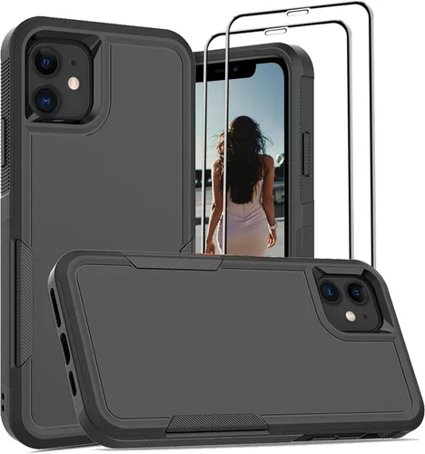 Miniatura 340 de Jeylly Funda para iPhone SE/Funda para iPhone 5S, Exterior de Plástico Duro que Absorbe Golpes + Interior de Silicona de Goma Defensor contra