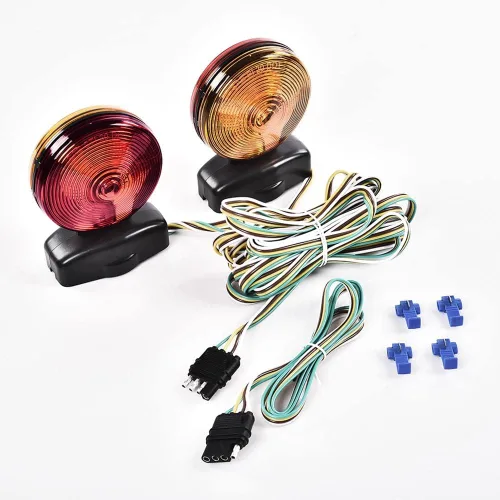 Miniatura 10 de PIT66 Kit de luces LED de remolque magnético de 12 V, luces de circulación de freno de giro para remolque, RV, barco, camión, automóvil, bicicleta