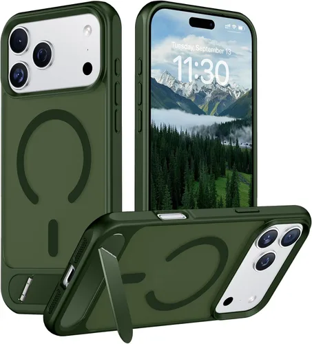 Miniatura 101 de Funda para iPhone 11 con compatibilidad magnética, [Soporte invisible incorporado][Compatible con MagSafe]