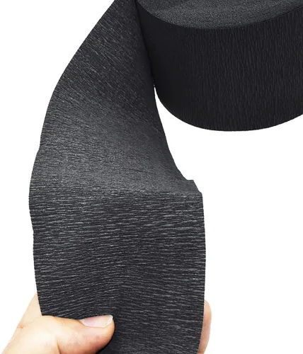 Miniatura 4 de 2 rollos de tiras de papel de cuello negro para peluquería banda para el cuello de peluquería tiras de peinado de papel para peluquería