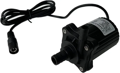 SHYSKY DC40H-24110 Micro bomba de agua a presión sin escobillas, bomba de agua sumergible, 24V 28W, elevación 36.1 ft 39ft, 118GPH, trabajo seguro