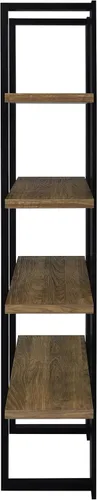 Miniatura 6 de Coaster Home Furnishings - Danbrook - MDF y laminado - Estantería de 4 estantes con acabado de doble tono y estilo contemporáneo - Oficina en casa