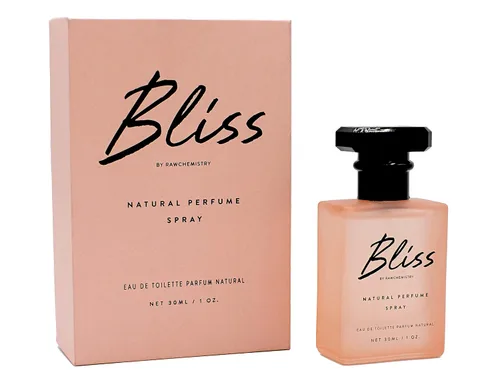 RawChemistry Bliss by Raw Chemistry - Perfume con feromonas para mujer - Spray para mujer con feromonas - Bliss by Raw Chemistry Scent with