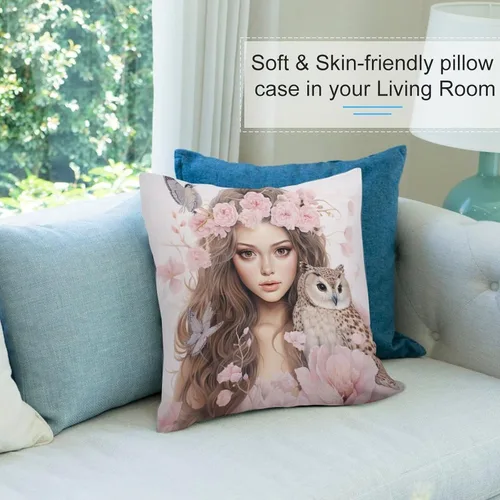 Miniatura 8 de Cojines Decorativos para Sala - Fundas de almohada de terciopelo para sofá, sala de estar, dormitorio, interior, decoración del hogar, 26 x 26