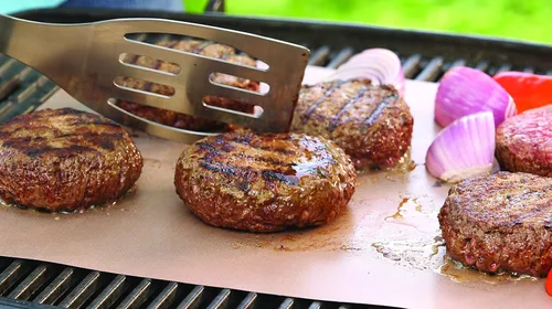 Miniatura 8 de Como Visto en la TV Yoshi Copper Grill & Bake Mat (Paquete de 2), Cobre