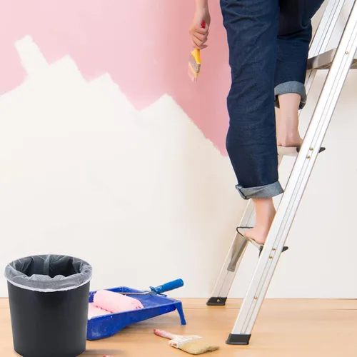 Miniatura 4 de Bolsa de filtro de pintura, colador de pintura de 5 galones con apertura superior elástica, bolsa de filtros de malla fina blanca para jardinería