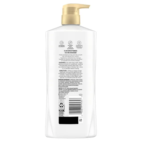 Miniatura 11 de Pantene Juego de champú y acondicionador, suave y liso, control del encrespamiento con antioxidantes, nutritivo para todo tipo de cabello, rizado
