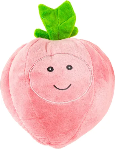 Miniatura 4 de Giftable World - Juguete de peluche para mascotas de 12.7 por 17.8 cm en forma de huevo tostado con chirriador Tostada de huevo de 5x7
