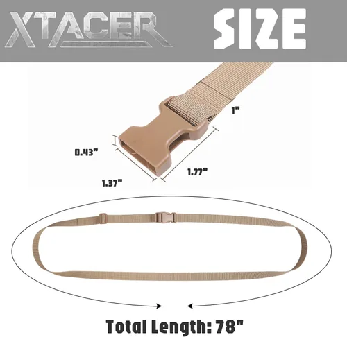 Miniatura 4 de XTACER Correa de accesorios para mochila, correas de equipaje, correa para saco de dormir con hebilla