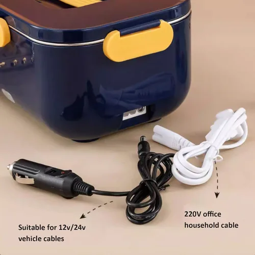 Miniatura 3 de Lonchera eléctrica 3 en 1 para adultos, calentador de alimentos portátil para automóviles, fiambreras eléctricas para adultos, automóviles