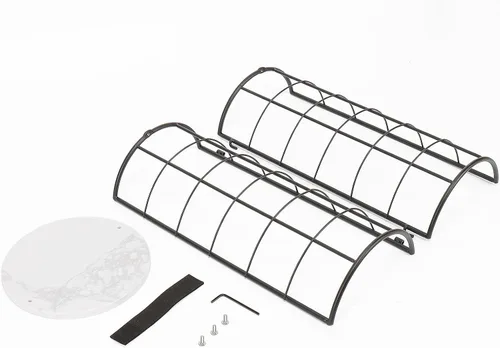 Miniatura 9 de NearMoon soporte organizador de papel higiénico, soporte independiente para 3 rollos de tisú, accesorio de baño de metal, soporte para rollos