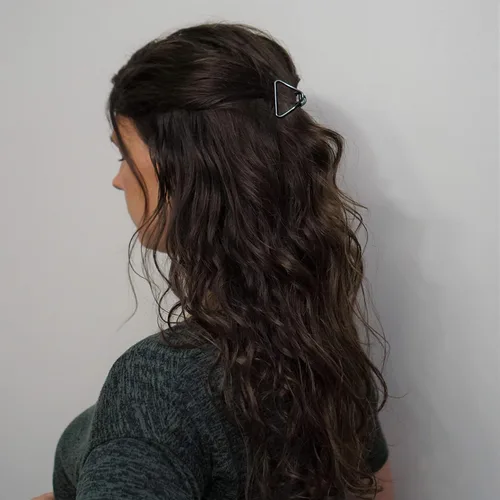 Miniatura 9 de Sensory4u Paquete variado de pinzas de metal para el cabello (gris)