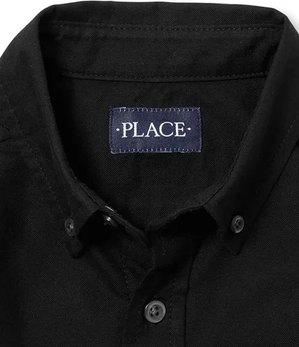Miniatura 2 de The Children's Place Camisa tipo Oxford de manga larga para niño