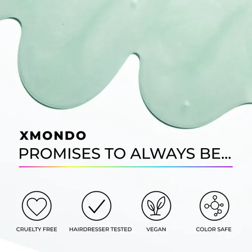 Miniatura 5 de XMONDO Hair Hydraglow acondicionador hidratante Fórmula vegana con aceites de jojoba, argán y moringa para bloquear la humedad, controlar