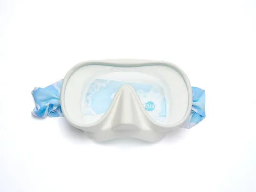 Miniatura 6 de Splash Place Máscara de natación para adultos con correa de tela Gafas de natación para adultos con cubierta para la nariz, hipoalergénicas,