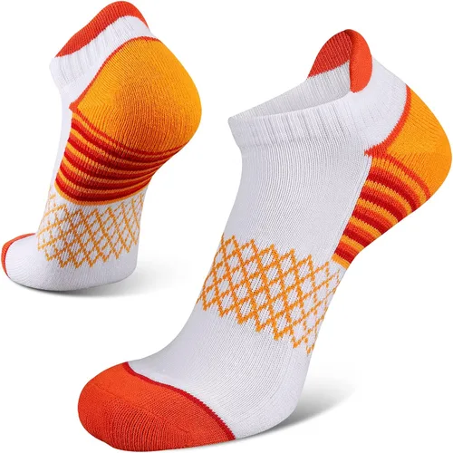 Miniatura 5 de eallco Calcetines de tobillo para mujer, calcetines deportivos acolchados con lengüeta, 6 pares