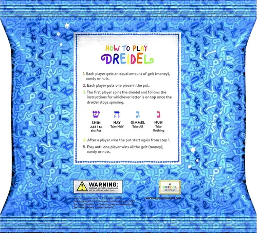 Miniatura 4 de The Dreidel Company Dreidels de madera multicolor de tamaño mediano Hanukkah Draydels con transliteración en inglés (paquete de 10)
