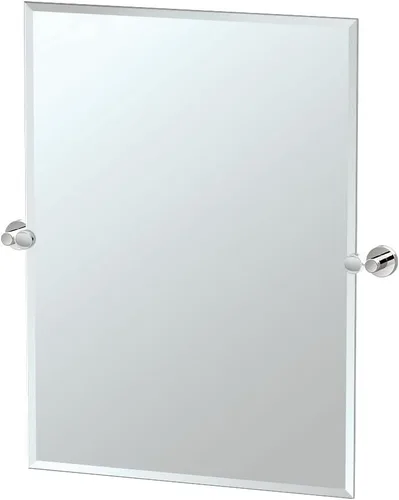 Miniatura 10 de GATCO 4639SM Glam - Espejo rectangular sin marco, 24 pulgadas, cromado