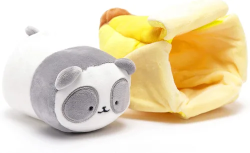 Miniatura 4 de Anirollz Muñeco de peluche Pandaroll con manta de plátano