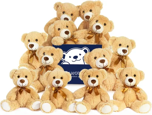 Miniatura 8 de SNOWOLF Oso de Peluche Lindo Juguetes de Animales de Peluche Almohada Oso Muñeca Regalo para Niños y Niñas Cumpleaños Navidad Día de San Valentín