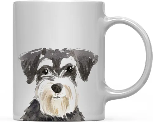 Miniatura 29 de Andaz Press Taza de café personalizada de 11 onzas para perro, Shih Tzu Shorter Haired Up Close, paquete de 1 Shih Tzu pelo más corto personalizado
