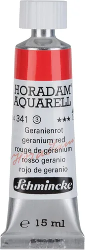 Miniatura 12 de Schmincke - HORADAM® AQUARELL - acuarelas de los mejores artistas, carmín permanente - 0.5 fl oz 353 carmín permanente