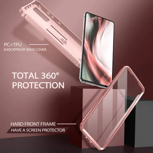 Miniatura 3 de Dexnor Funda para Samsung Galaxy S20 FE, [Protector de Pantalla y Soporte Integrados] Protección de Grado Militar de Servicio Pesado a Prueba