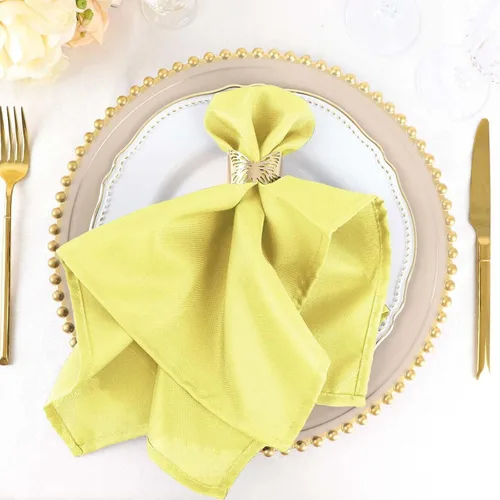 Miniatura 62 de Efavormart - Juego de 5 servilletas de tela de 20 x 20 pulgadas, servilletas de cena naranjas sin costuras, servilletas de mesa de lino lavables