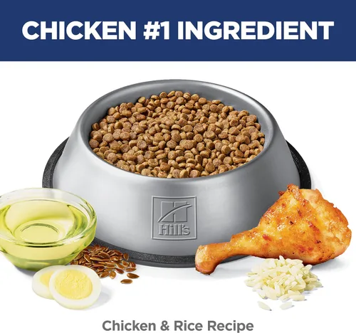 Miniatura 4 de Hill's Science Diet Senior Vitality, Nutrición Premium para Perros Mayores de Razas Pequeñas y Mini, Comida Seca para Perros, Pollo y Arroz, Bolsa