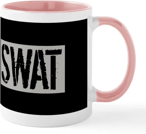 Miniatura 33 de CafePress Taza de café de cerámica de 11 oz (11.0 fl oz) de Police Mom