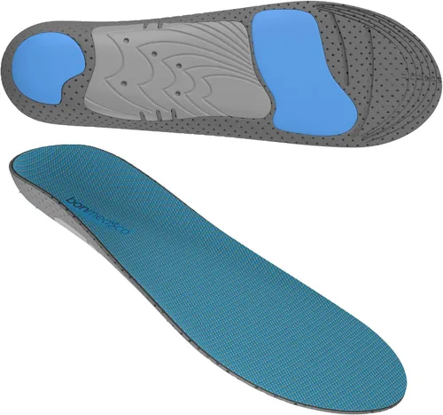 Miniatura 3 de bonmedico Plantillas de gel de alto rendimiento – Insertos de zapatos que absorben los golpes para hombres y mujeres, recortados para adaptarse a