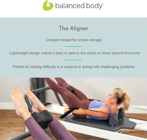 Miniatura 6 de Balanced Body El alineador, bloque de pilates y yoga, bloque de pilates para alineación, equipo de entrenamiento de pilates para gimnasio en casa
