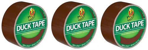 Miniatura 24 de Duck Tape - 283138 cinta adhesiva de color violeta, 1.88 pulgadas x 20 yardas cada rollo, 3 rollos Púrpura