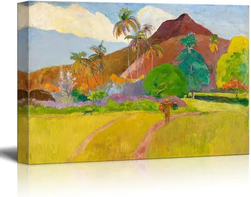 Miniatura 8 de wall26 - Lienzo decorativo para pared, calavera y flores sobre fondo abstracto, arte moderno para el hogar, listo para colgar, 32 x 48 pulgadas Obra