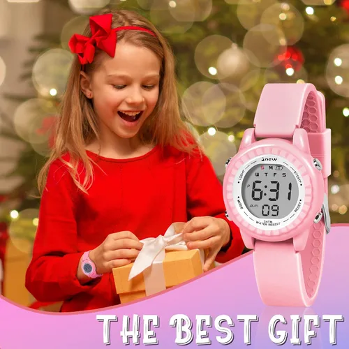 Miniatura 35 de Relojes para niñas y niños, relojes LED impermeables para niños - Los mejores regalos para niños