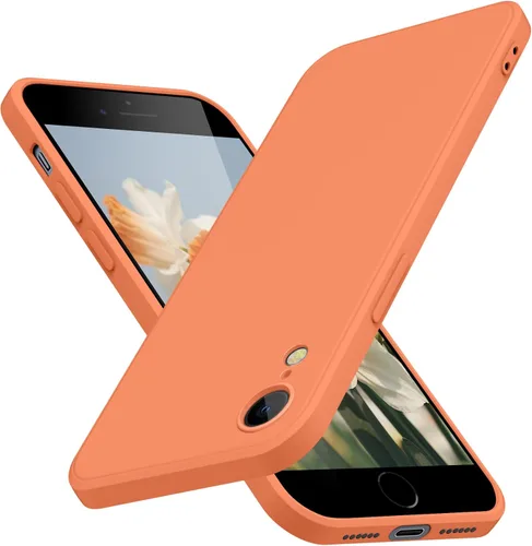 Miniatura 9 de Funda para iPhone XR de silicona líquida, protección de cuerpo completo, suave antiarañazos para iPhone XR, ajuste delgado, duradero, 6.1 pulgadas
