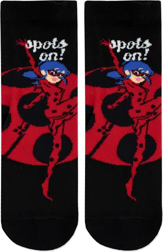 Miniatura 3 de Miraculous Ladybug Girls Lady Bug Socks Pack of 3