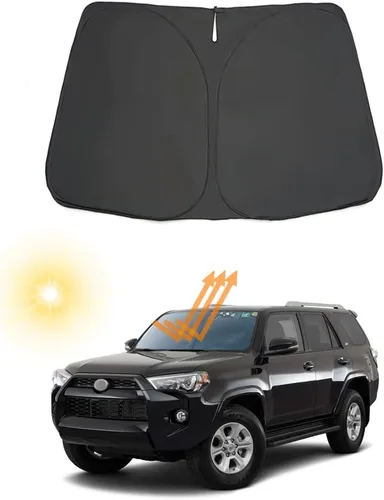 Parasol plegable para parabrisas delantero de automóvil, ajuste personalizado para Toyota 4Runner 2010-2023 2024 2025, accesorios interiores,