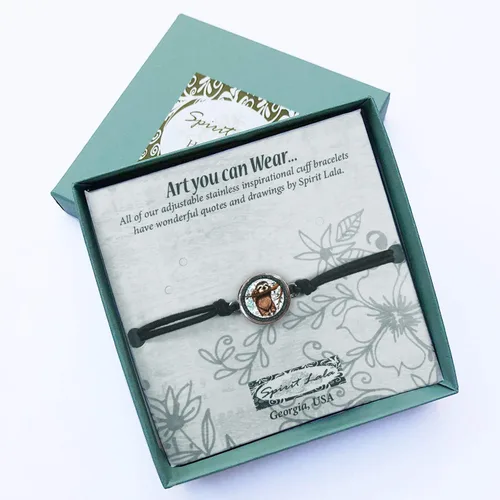 Miniatura 2 de Spirit Lala Pulsera elástica reversible de perezoso con caja de regalo Resina