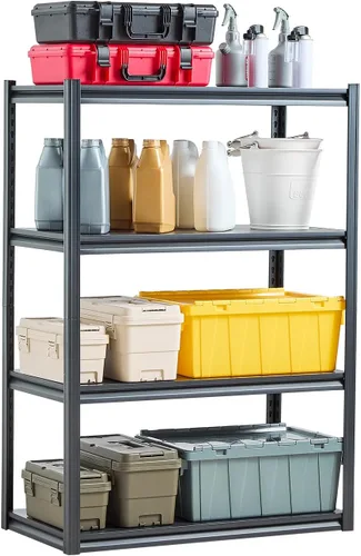 Miniatura 15 de VEVOR Storage Shelves, 5-Tier Adjustable, 2000 lbs Capacity, Heavy Duty Garage Storage Shelving Unit, Metal Utility Rack Shelf, for Kitchen Pantry