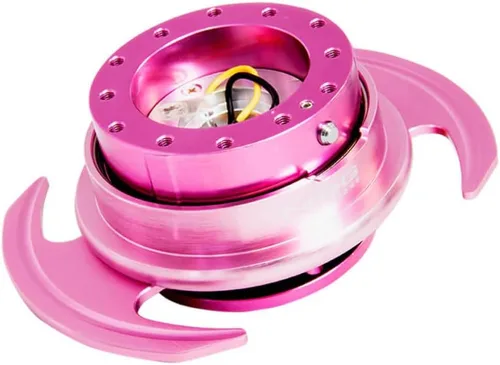 Miniatura 7 de NRG Innovations NRG-SRK-650BK GEN 3.0 Volante de Carrera con Adaptador de Buje de Liberación Rápida, Diseño de 6 Agujeros y Patrones de Pernos