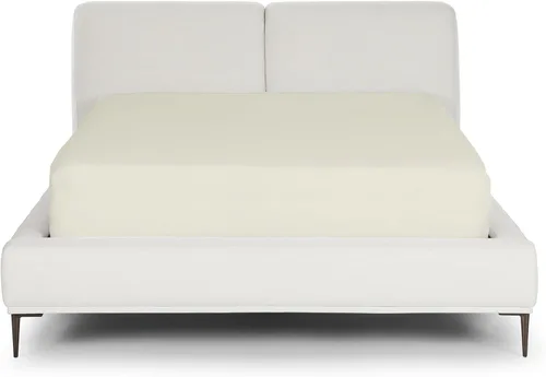 Miniatura 9 de Sábana bajera flexible de tamaño King para cama de número de sueño, 1 pieza, sábana bajera de media división tamaño King – Desglose de 34 pulgadas
