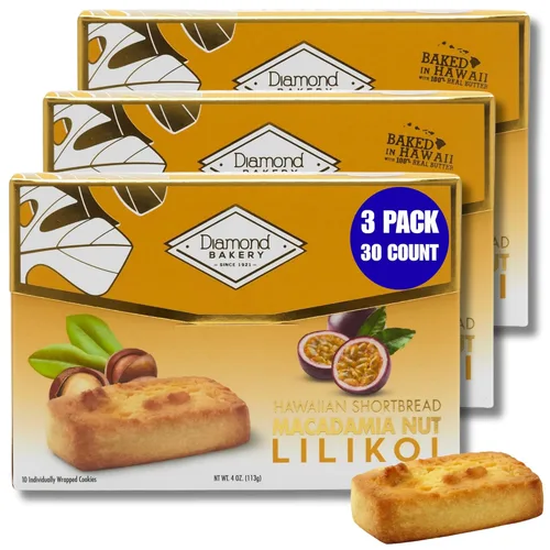 Miniatura 22 de Galletas de mantequilla hawaianas, originales 4.4 onzas (4.41 oz)