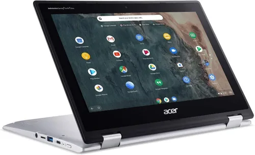 Miniatura 4 de Acer Laptop Chromebook Spin 311 convertible con pantalla táctil de 11.6 pulgadas, 32 GB de almacenamiento, color plateado (CP311-3H-K23X)