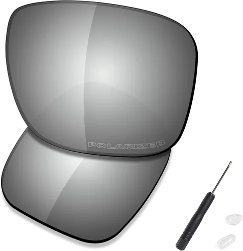 Miniatura 20 de SAUCER Premium Replacement Lenses & H20 Screwdriver & Nose Pieces for Oakley Holbrook Metal OO4123 UV400 Protection