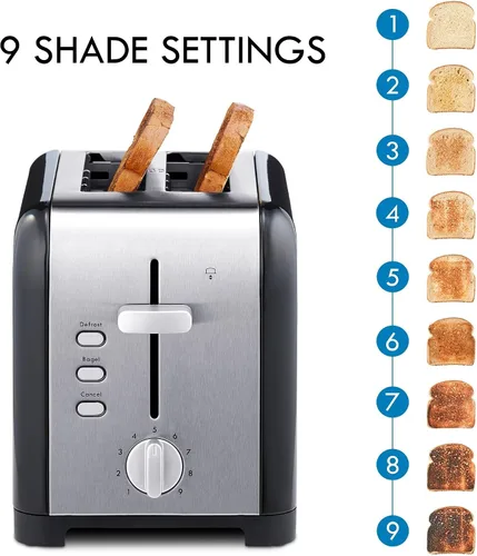 Miniatura 4 de Kenmore 40600 Tostadora de 2 rebanadas en negro