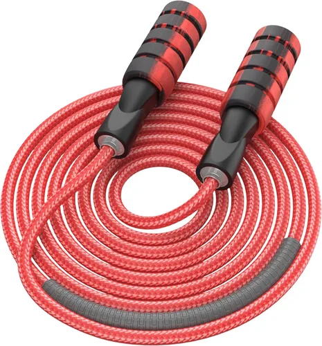 Miniatura 9 de Cuerda de saltar para mujeres y hombres, jumprope de fitness para mujeres, entrenamiento, cuerda de saltar ajustable para adultos