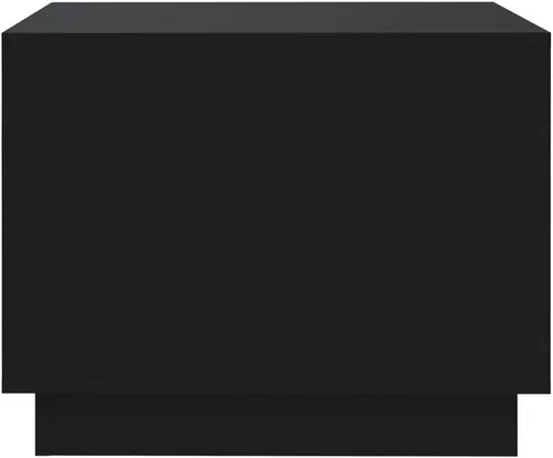 Miniatura 7 de mesas de Centro para sala Juego de mesa de comedor color negro 21.7 x 21.7 x 16.9 pulgadas, madera de ingeniería, adecuada para dormitorios, salas