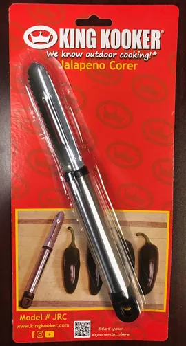 Miniatura 4 de King Kooker Herramienta de descorazonador JRC Jalapeño